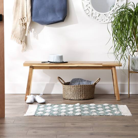 DII® Diamond Textured Hand-Loomed Shag Rug
